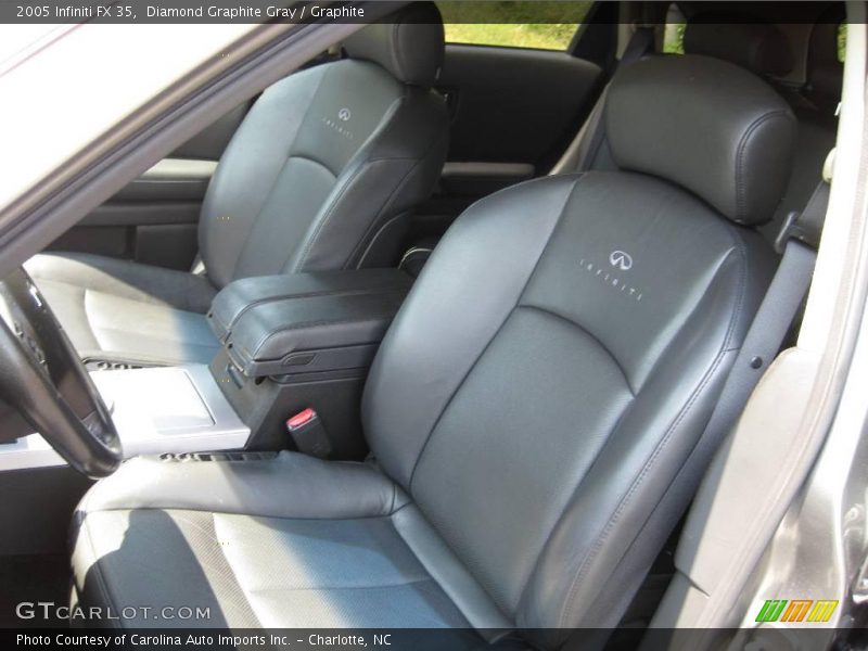 Diamond Graphite Gray / Graphite 2005 Infiniti FX 35