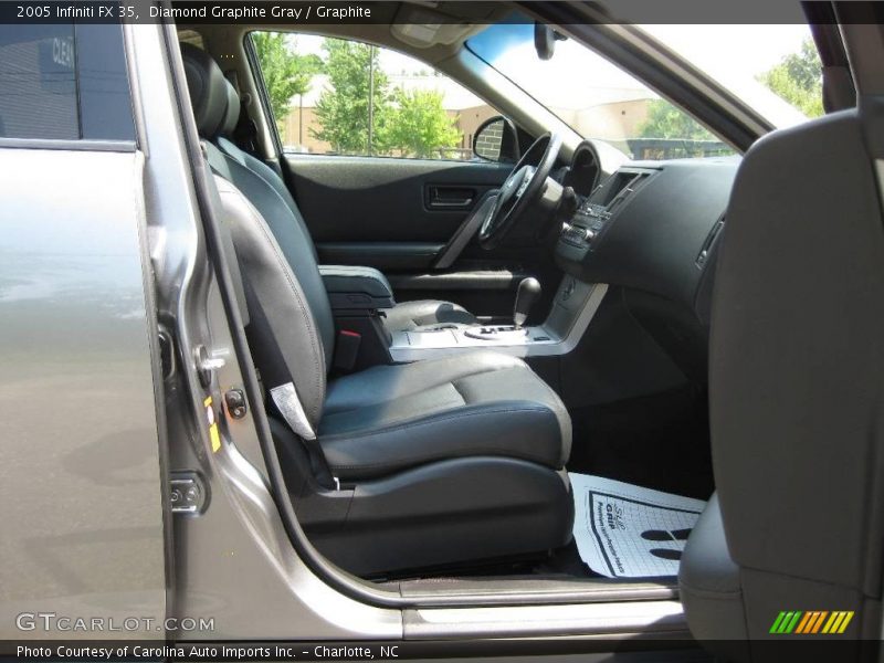 Diamond Graphite Gray / Graphite 2005 Infiniti FX 35