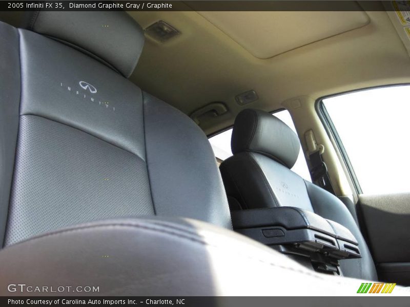 Diamond Graphite Gray / Graphite 2005 Infiniti FX 35