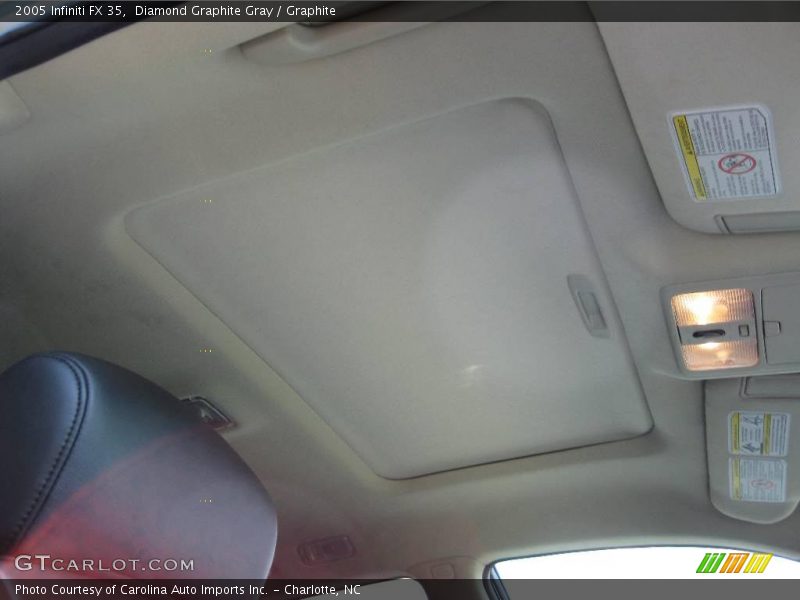 Diamond Graphite Gray / Graphite 2005 Infiniti FX 35