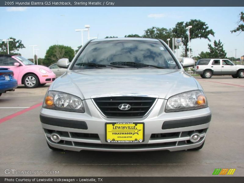 Sterling Metallic / Gray 2005 Hyundai Elantra GLS Hatchback