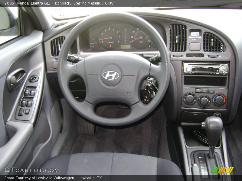 Sterling Metallic / Gray 2005 Hyundai Elantra GLS Hatchback