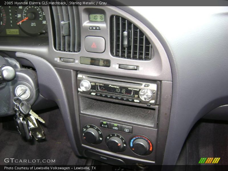Sterling Metallic / Gray 2005 Hyundai Elantra GLS Hatchback