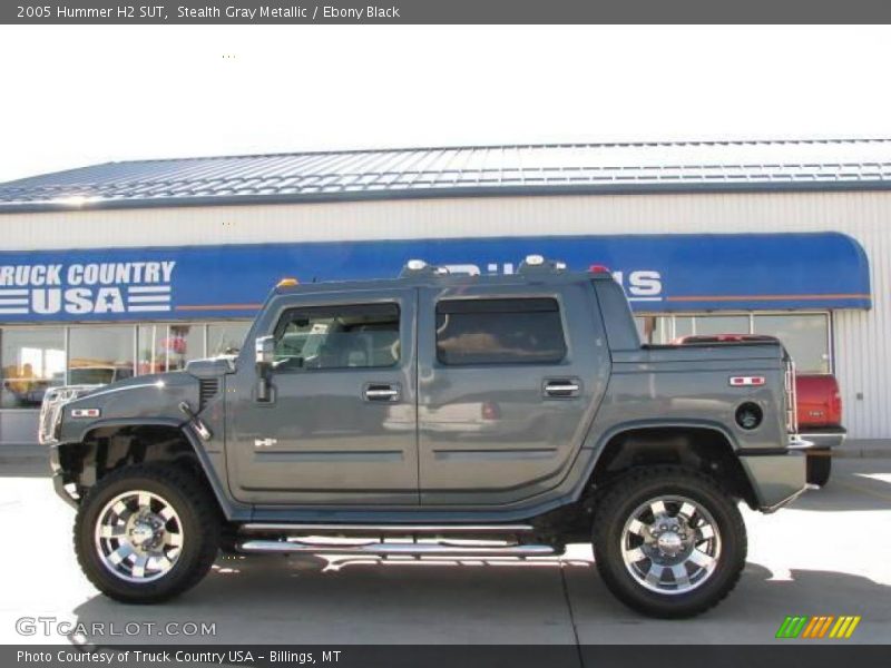 Stealth Gray Metallic / Ebony Black 2005 Hummer H2 SUT