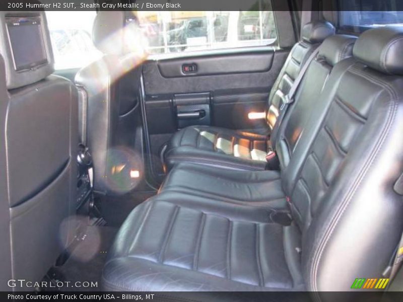 Stealth Gray Metallic / Ebony Black 2005 Hummer H2 SUT