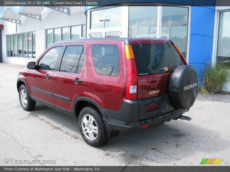 Chianti Red Pearl / Saddle 2004 Honda CR-V EX 4WD