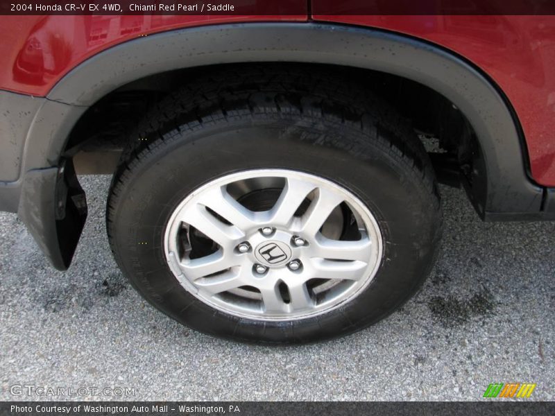 Chianti Red Pearl / Saddle 2004 Honda CR-V EX 4WD