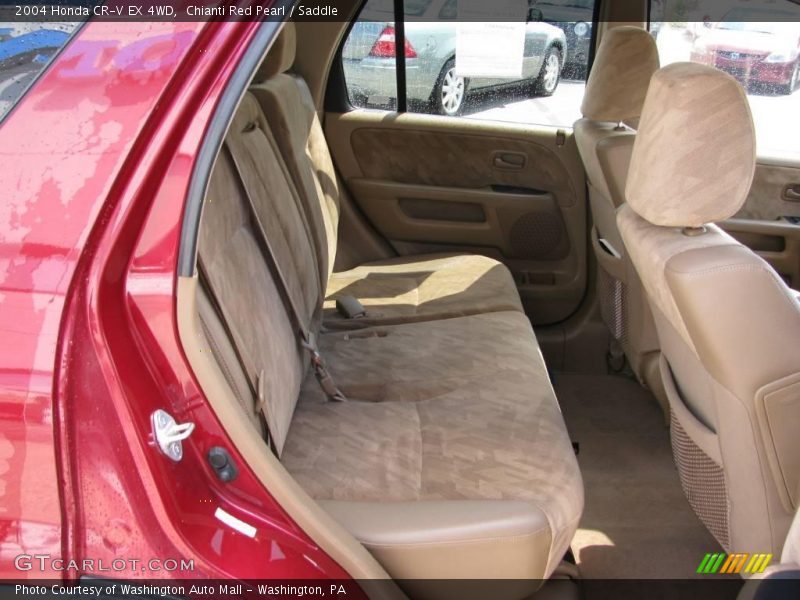 Chianti Red Pearl / Saddle 2004 Honda CR-V EX 4WD