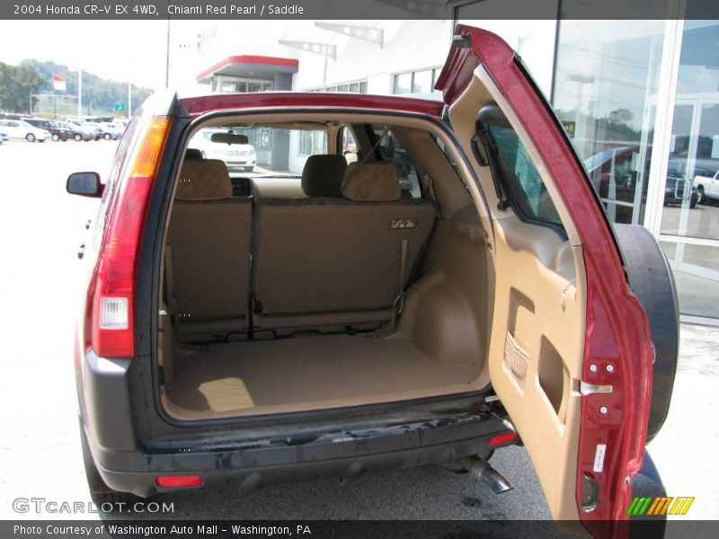 Chianti Red Pearl / Saddle 2004 Honda CR-V EX 4WD