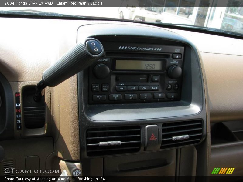 Chianti Red Pearl / Saddle 2004 Honda CR-V EX 4WD