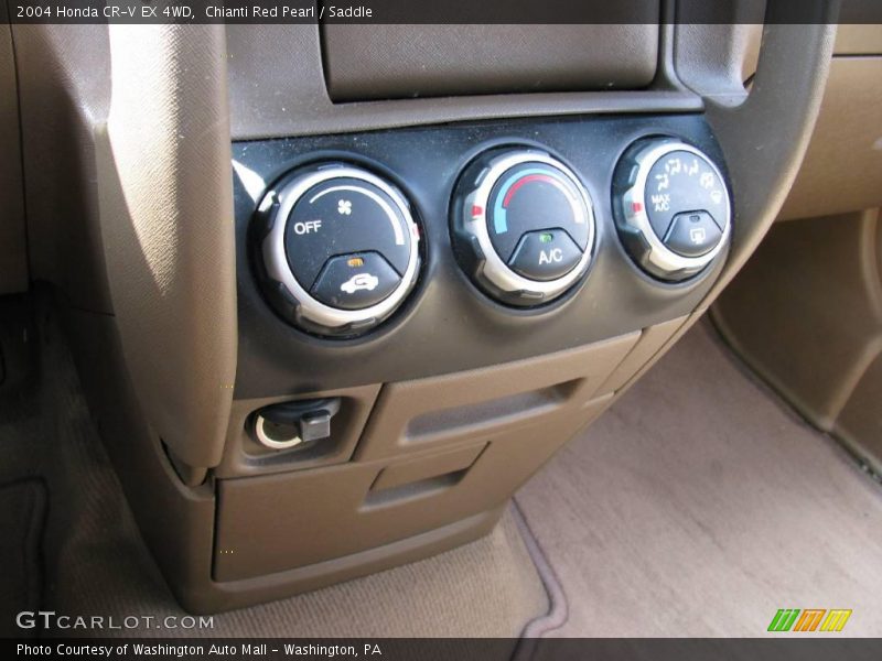 Chianti Red Pearl / Saddle 2004 Honda CR-V EX 4WD