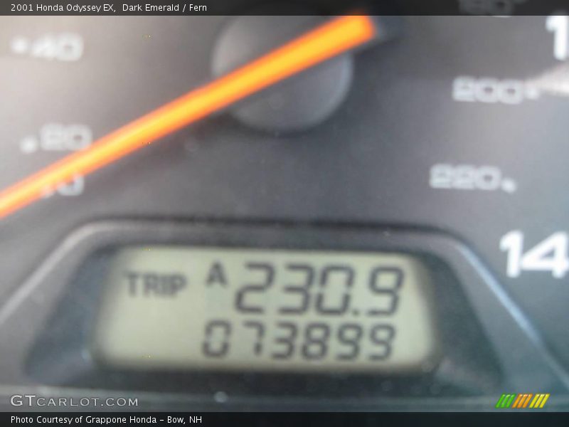 Dark Emerald / Fern 2001 Honda Odyssey EX