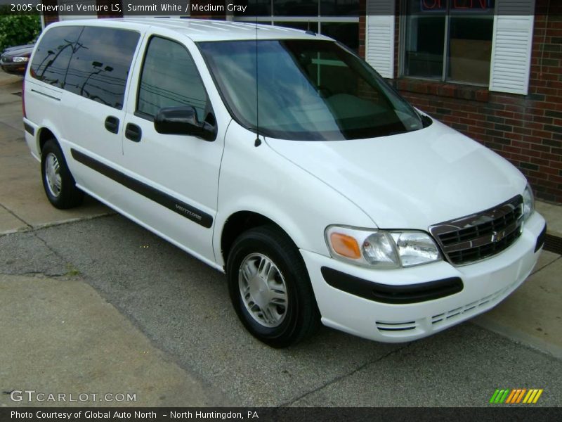 Summit White / Medium Gray 2005 Chevrolet Venture LS