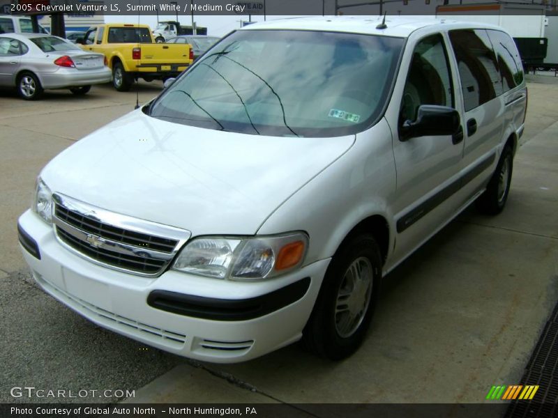 Summit White / Medium Gray 2005 Chevrolet Venture LS