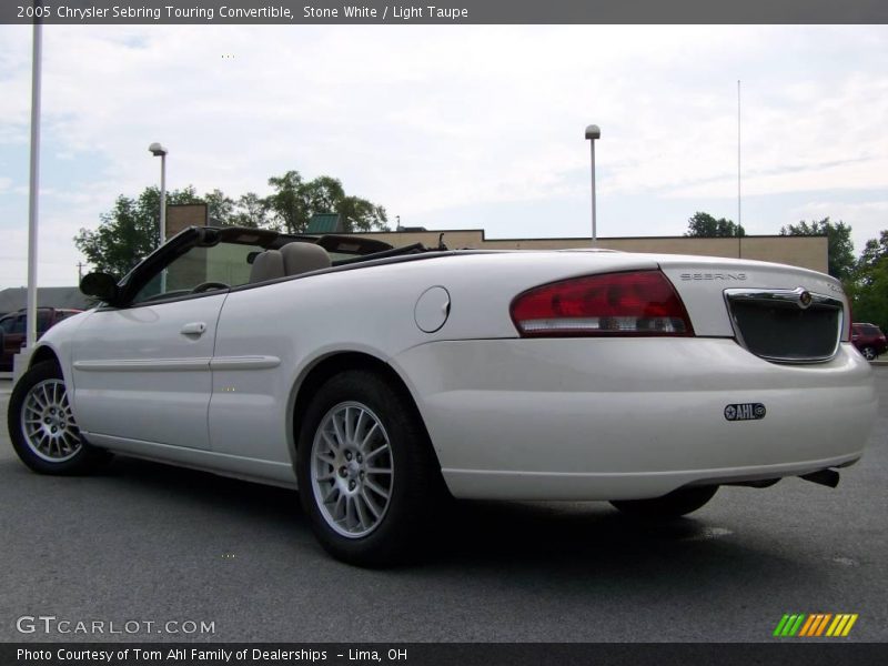 Stone White / Light Taupe 2005 Chrysler Sebring Touring Convertible