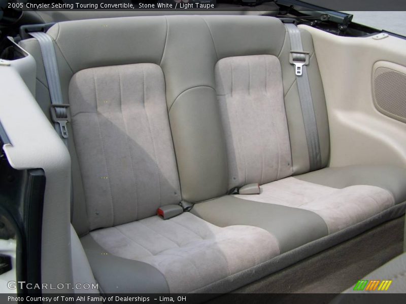 Stone White / Light Taupe 2005 Chrysler Sebring Touring Convertible