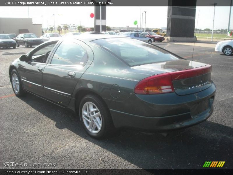 Shale Green Metallic / Dark Slate Gray 2001 Dodge Intrepid SE