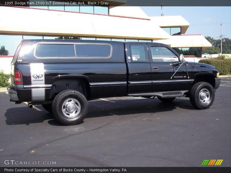 Black / Gray 1995 Dodge Ram 2500 SLT Extended Cab 4x4