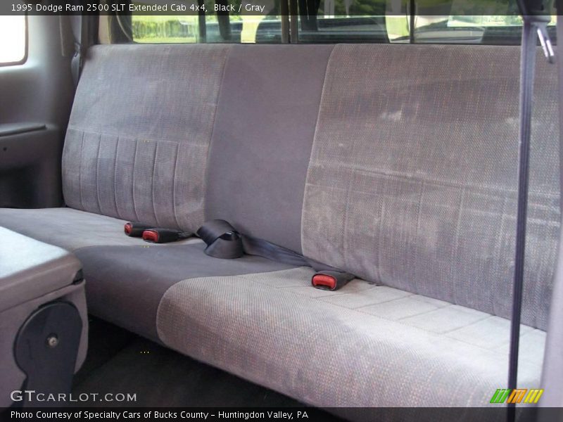 Black / Gray 1995 Dodge Ram 2500 SLT Extended Cab 4x4
