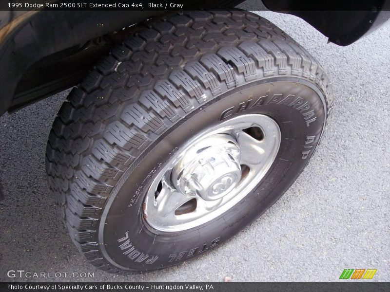 Black / Gray 1995 Dodge Ram 2500 SLT Extended Cab 4x4