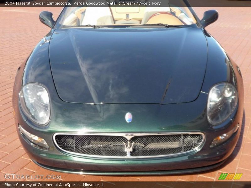 Verde Goodwood Metallic (Green) / Avorio Ivory 2004 Maserati Spyder Cambiocorsa