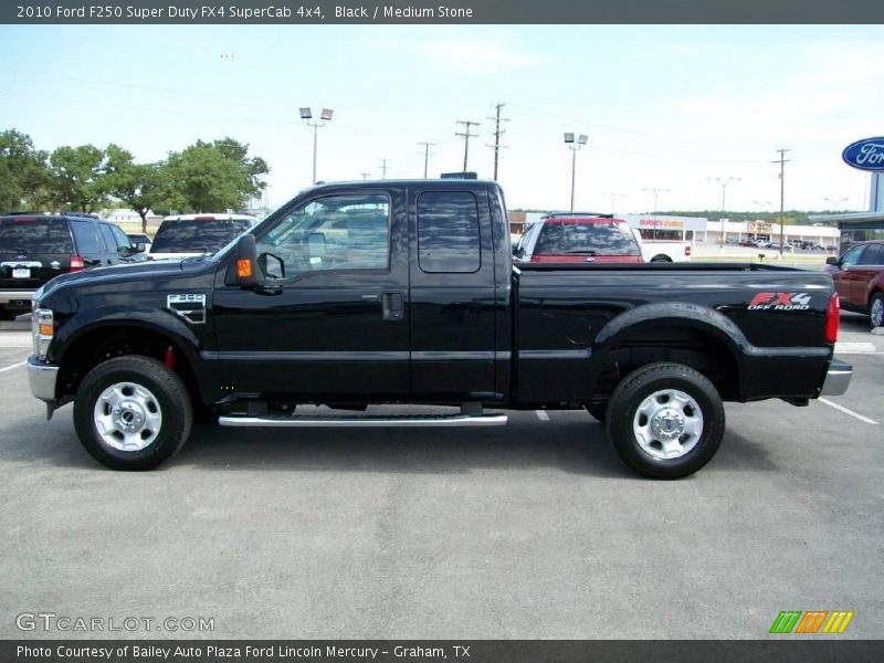 Black / Medium Stone 2010 Ford F250 Super Duty FX4 SuperCab 4x4