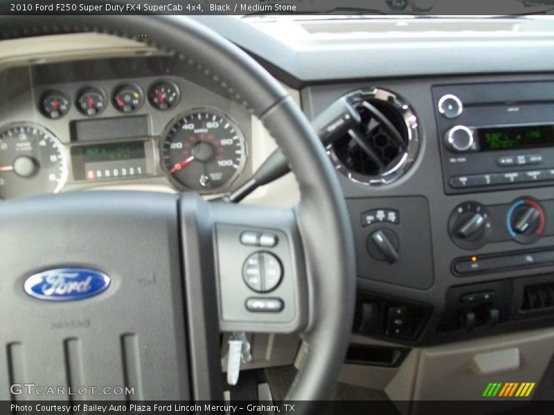 Black / Medium Stone 2010 Ford F250 Super Duty FX4 SuperCab 4x4