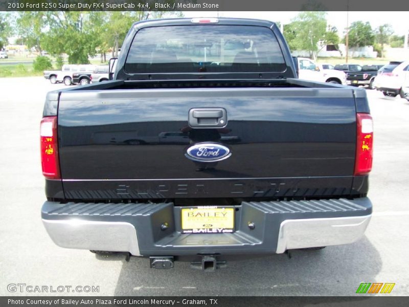 Black / Medium Stone 2010 Ford F250 Super Duty FX4 SuperCab 4x4
