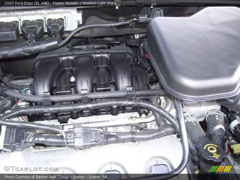 Pewter Metallic / Medium Light Stone 2007 Ford Edge SEL AWD