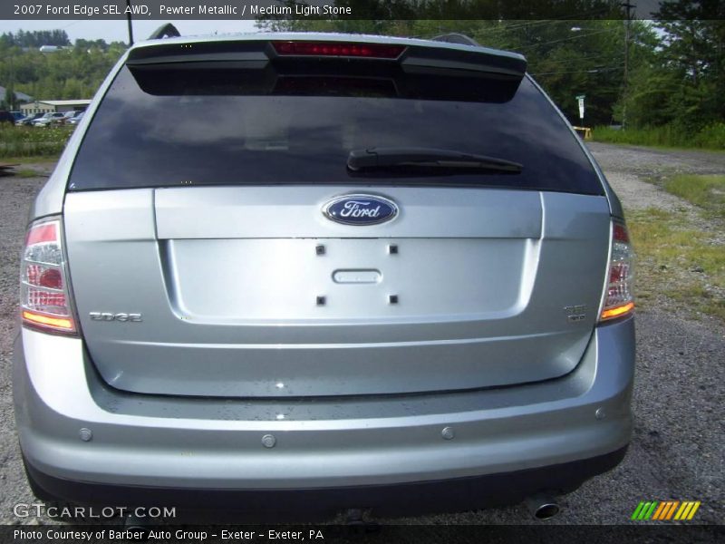 Pewter Metallic / Medium Light Stone 2007 Ford Edge SEL AWD