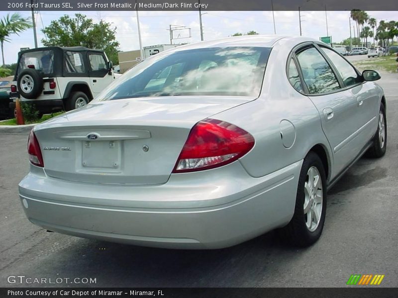 Silver Frost Metallic / Medium/Dark Flint Grey 2006 Ford Taurus SEL