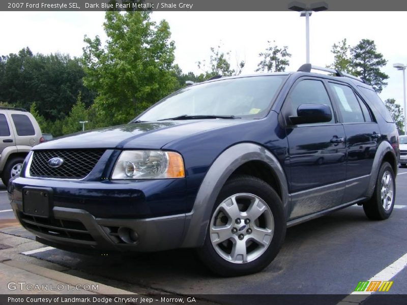 Dark Blue Pearl Metallic / Shale Grey 2007 Ford Freestyle SEL