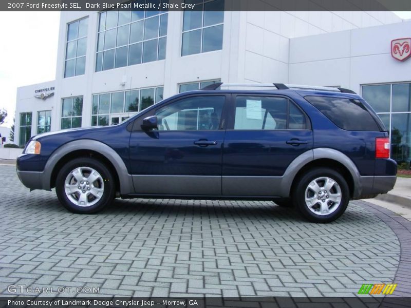 Dark Blue Pearl Metallic / Shale Grey 2007 Ford Freestyle SEL