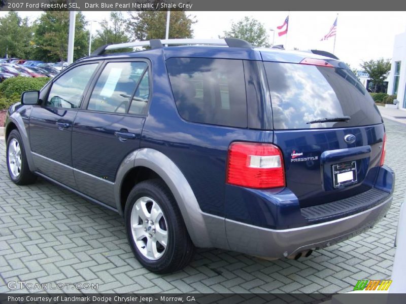 Dark Blue Pearl Metallic / Shale Grey 2007 Ford Freestyle SEL