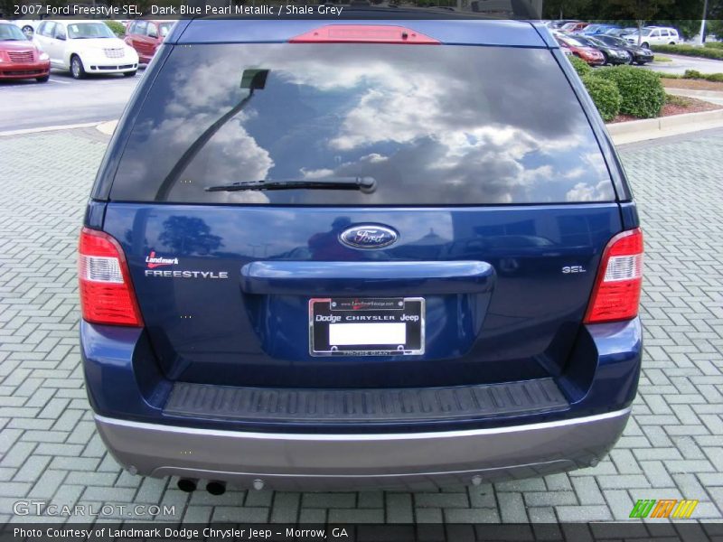 Dark Blue Pearl Metallic / Shale Grey 2007 Ford Freestyle SEL