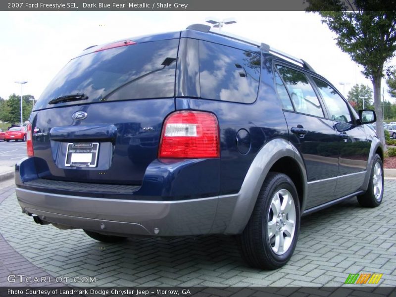 Dark Blue Pearl Metallic / Shale Grey 2007 Ford Freestyle SEL