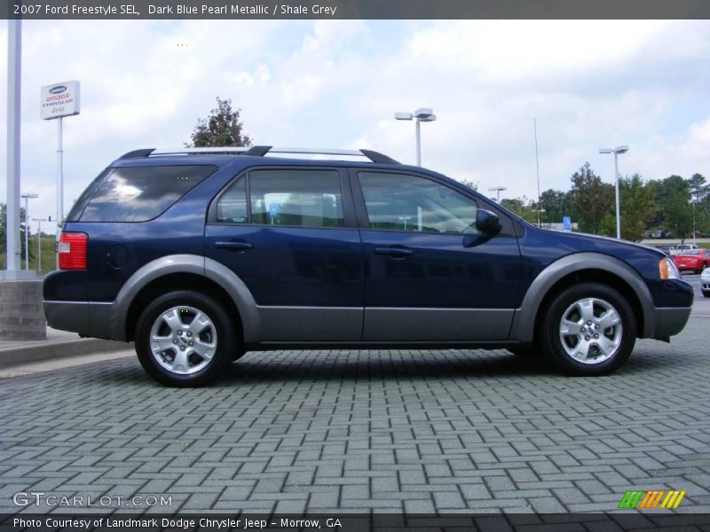 Dark Blue Pearl Metallic / Shale Grey 2007 Ford Freestyle SEL