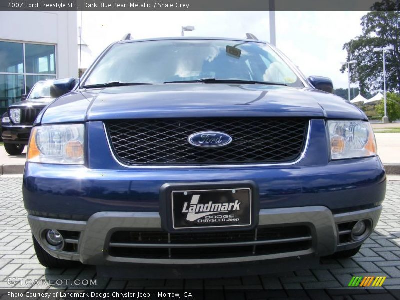Dark Blue Pearl Metallic / Shale Grey 2007 Ford Freestyle SEL