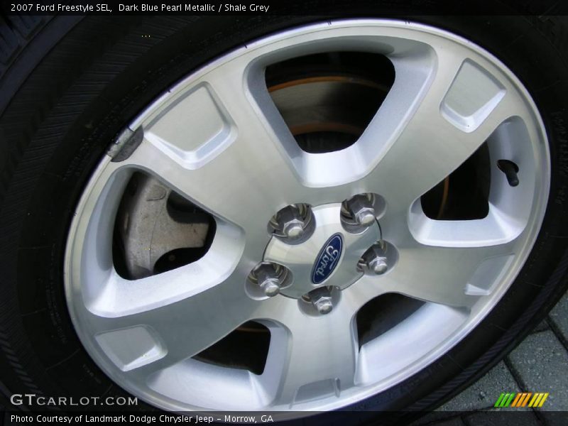 Dark Blue Pearl Metallic / Shale Grey 2007 Ford Freestyle SEL