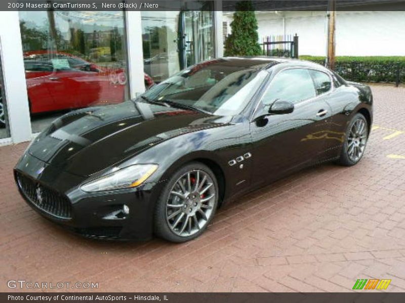 Nero (Black) / Nero 2009 Maserati GranTurismo S