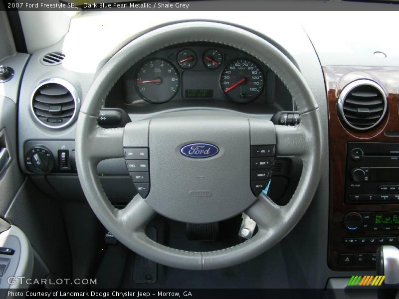 Dark Blue Pearl Metallic / Shale Grey 2007 Ford Freestyle SEL