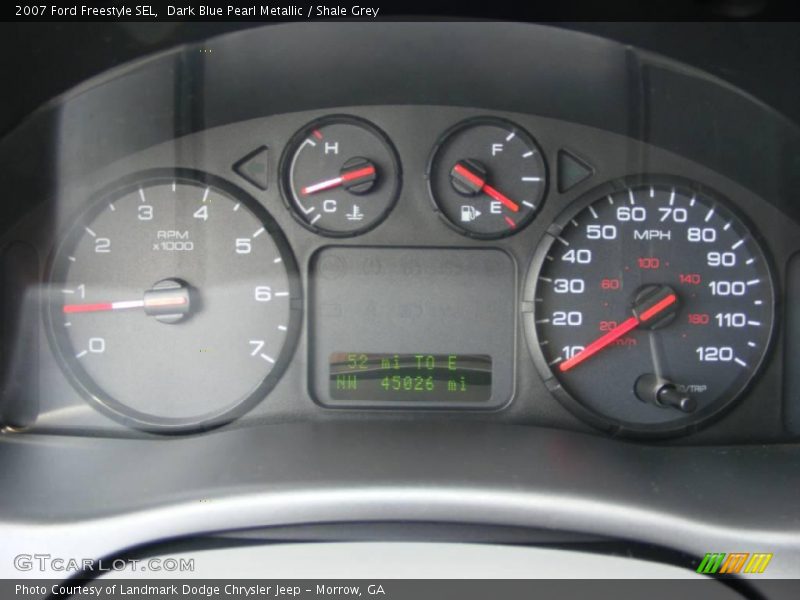 Dark Blue Pearl Metallic / Shale Grey 2007 Ford Freestyle SEL