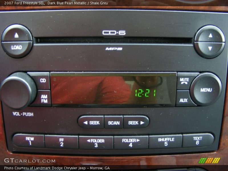 Dark Blue Pearl Metallic / Shale Grey 2007 Ford Freestyle SEL