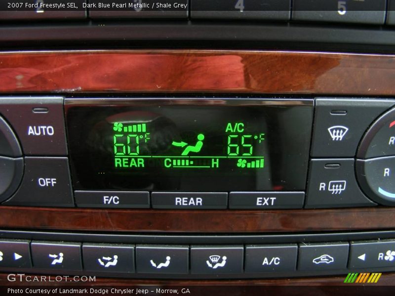 Dark Blue Pearl Metallic / Shale Grey 2007 Ford Freestyle SEL