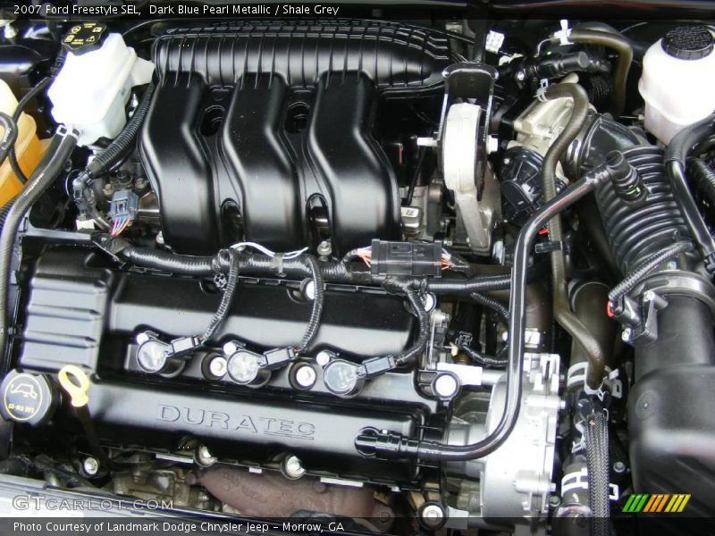 Dark Blue Pearl Metallic / Shale Grey 2007 Ford Freestyle SEL