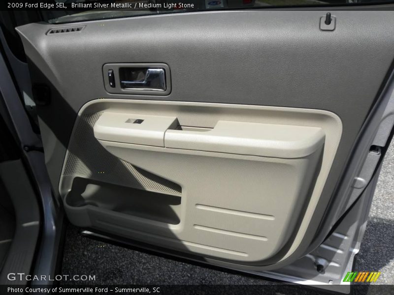 Brilliant Silver Metallic / Medium Light Stone 2009 Ford Edge SEL