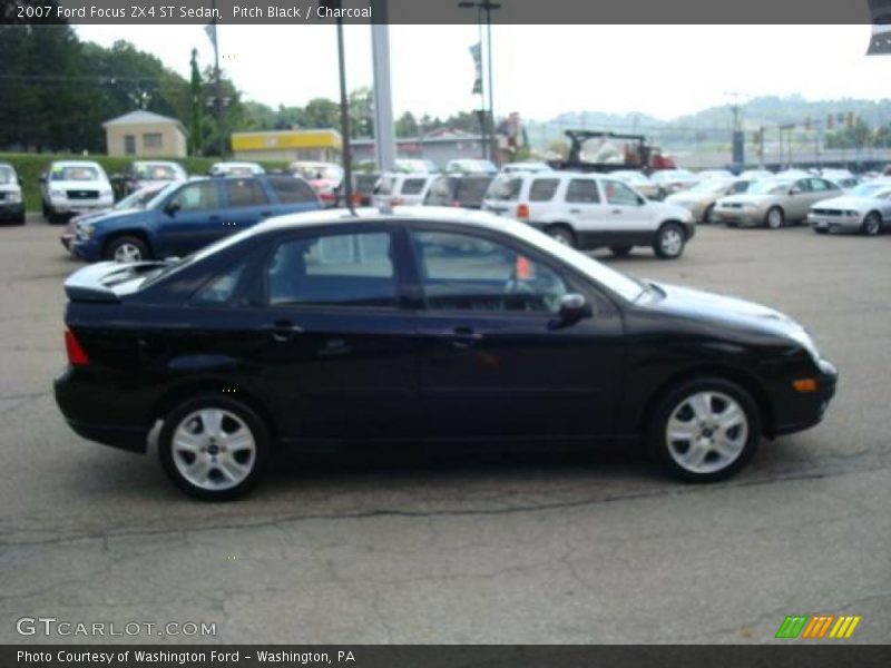 Pitch Black / Charcoal 2007 Ford Focus ZX4 ST Sedan