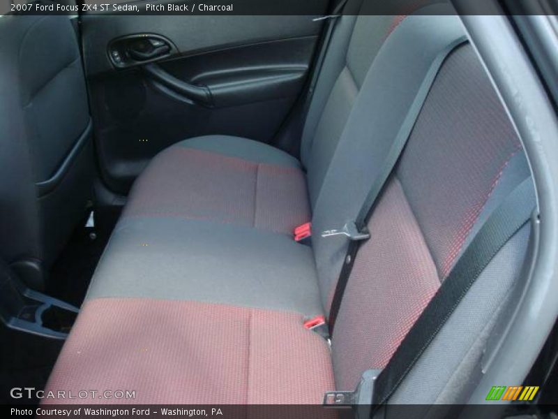Pitch Black / Charcoal 2007 Ford Focus ZX4 ST Sedan