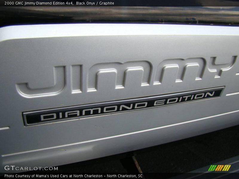 Black Onyx / Graphite 2000 GMC Jimmy Diamond Edition 4x4