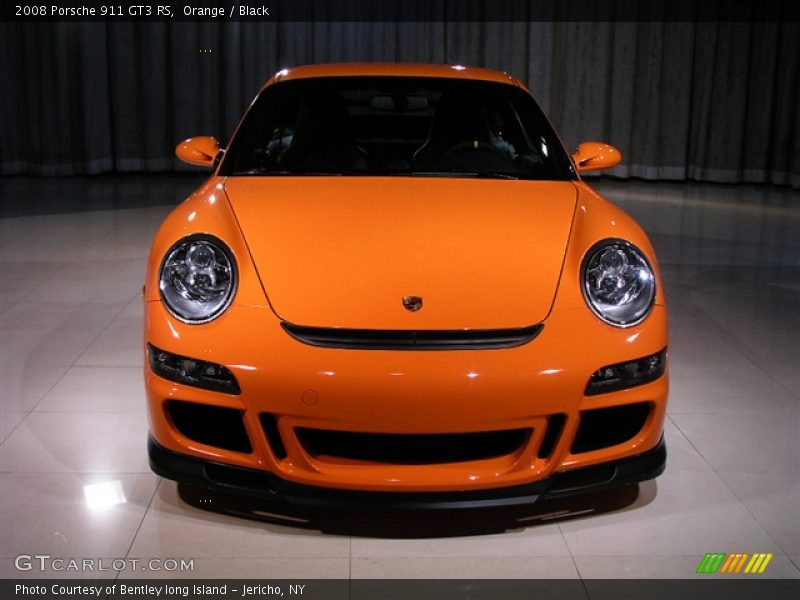 Orange / Black 2008 Porsche 911 GT3 RS